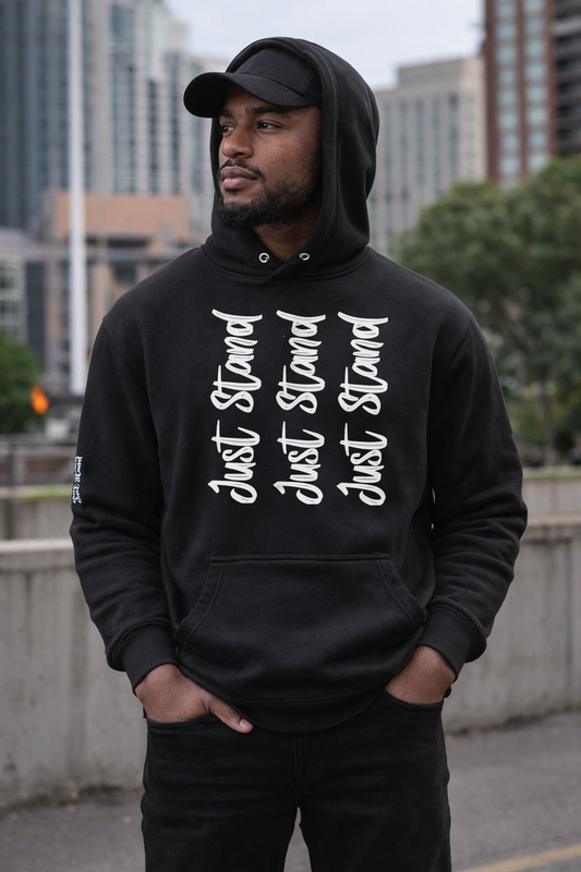 Just Stand Cursive Unisex Hoodie