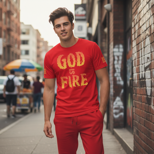 God is Fire Unisex T-Shirt