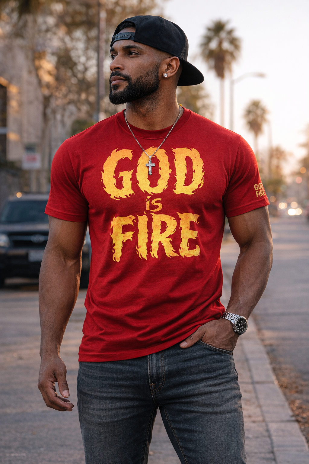 God is Fire Unisex T-Shirt