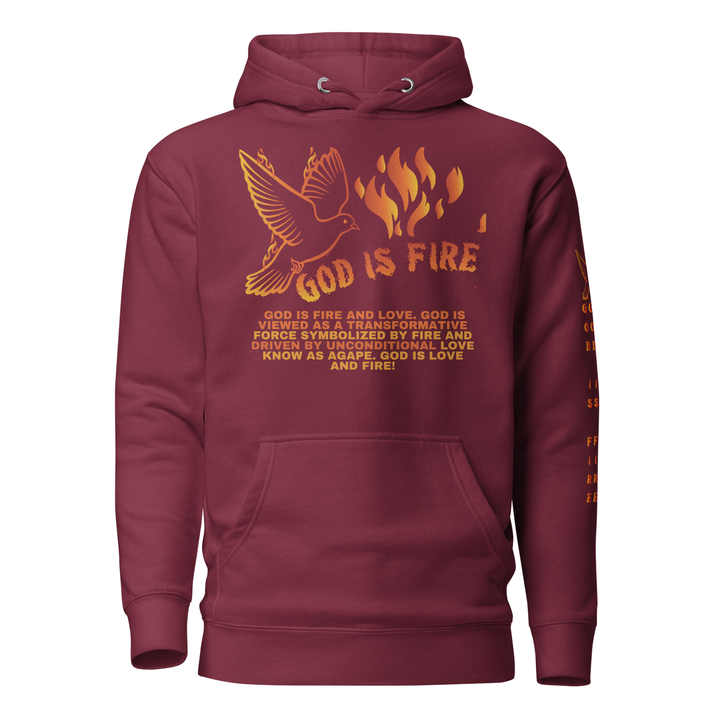 God is Fire Unisex Hoodie