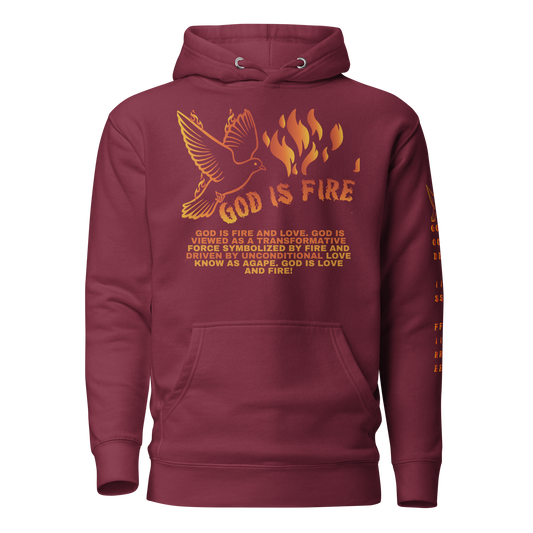 God is Fire Unisex Hoodie